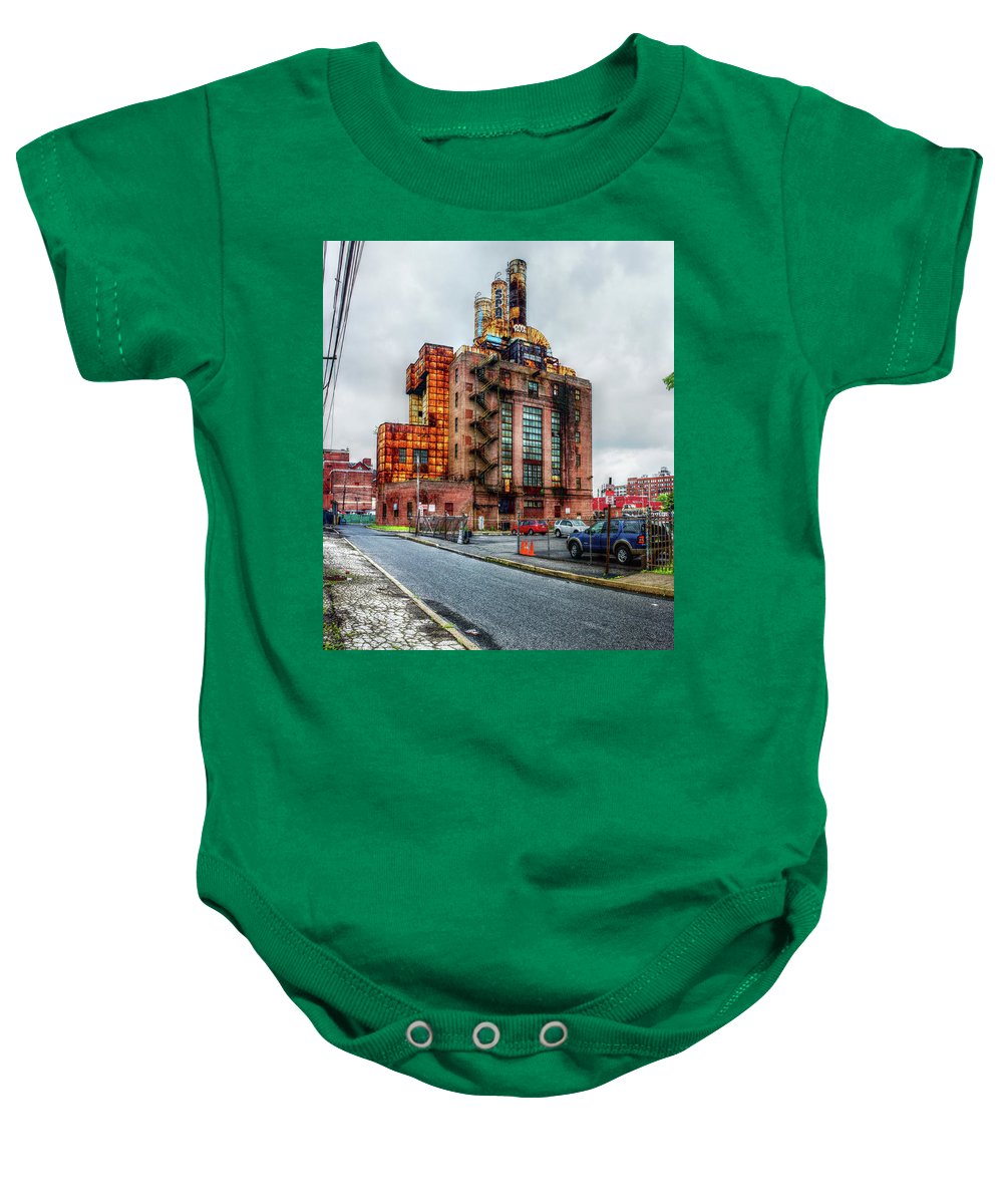 Panorama 2283 Willow Street Steam Plant - Baby Onesie