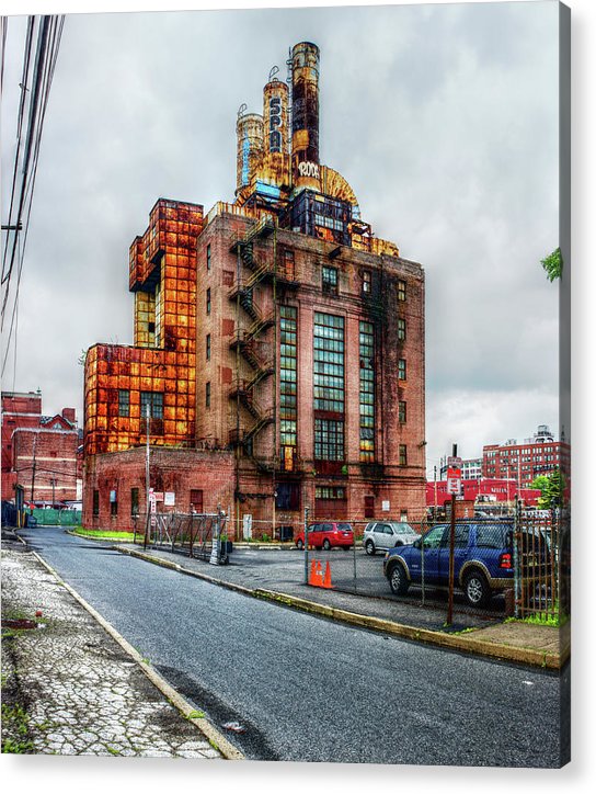 Panorama 2283 Willow Street Steam Plant - Acrylic Print