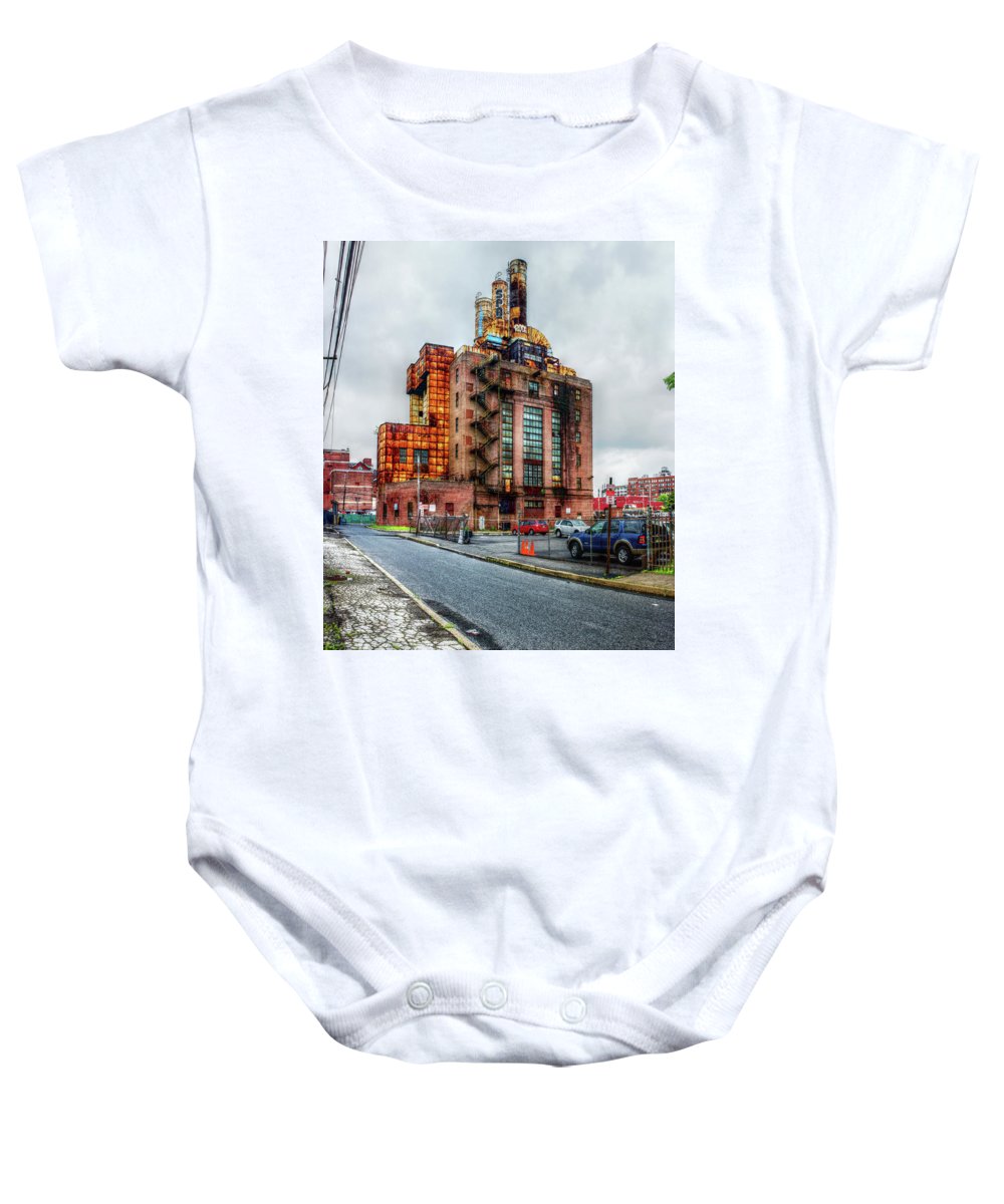 Panorama 2283 Willow Street Steam Plant - Baby Onesie