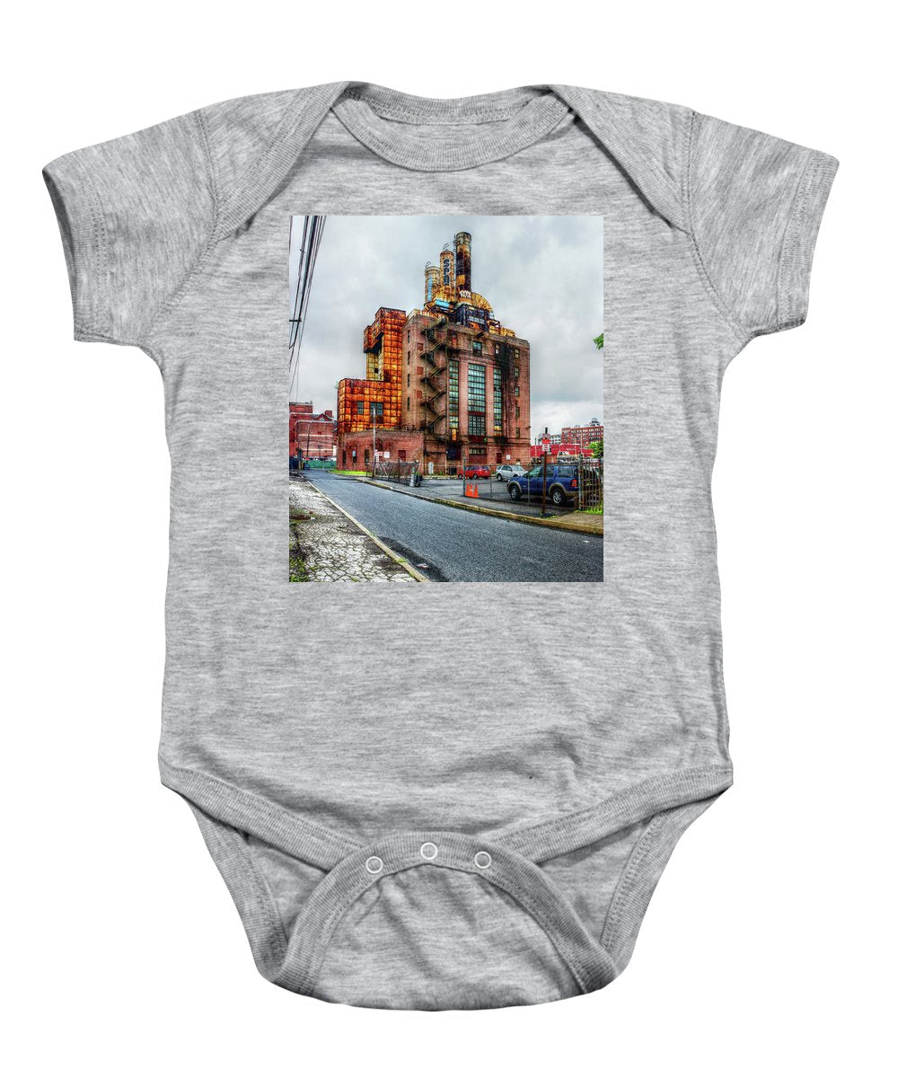 Panorama 2283 Willow Street Steam Plant - Baby Onesie
