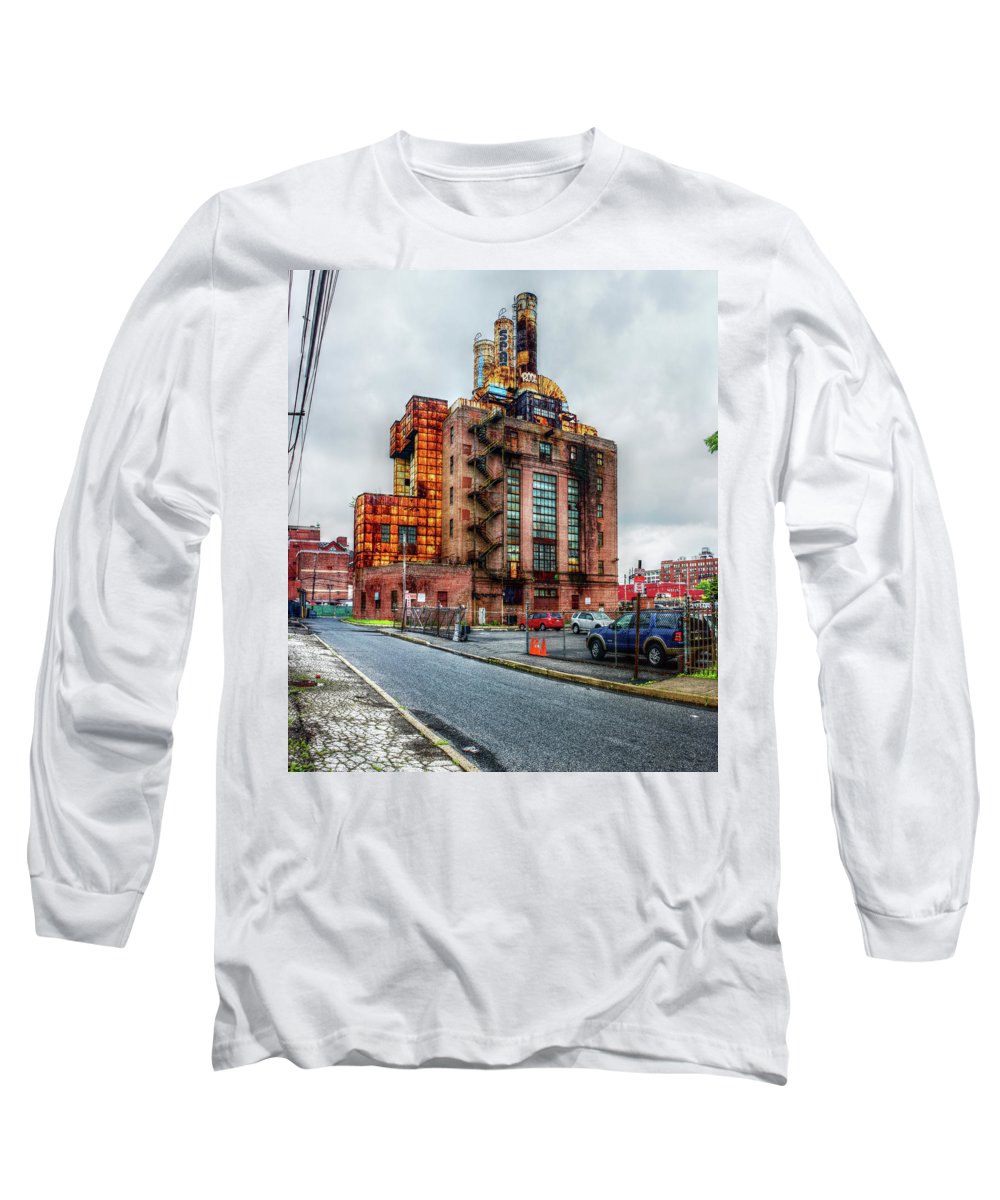 Panorama 2283 Willow Street Steam Plant - Long Sleeve T-Shirt