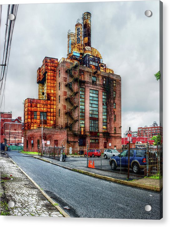 Panorama 2283 Willow Street Steam Plant - Acrylic Print