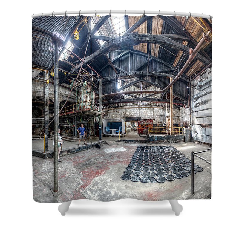 Panorama 2321 Globe Dye Works - Shower Curtain