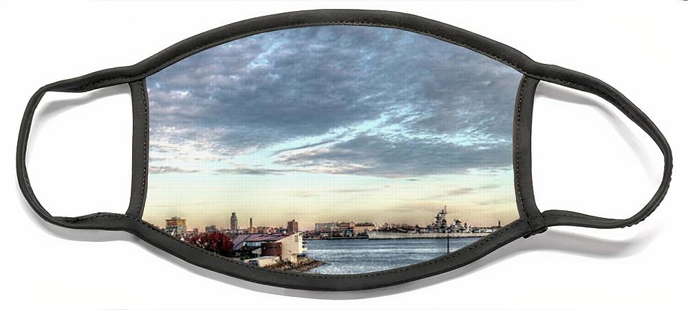 Panorama 2395 Penns Landing - Face Mask