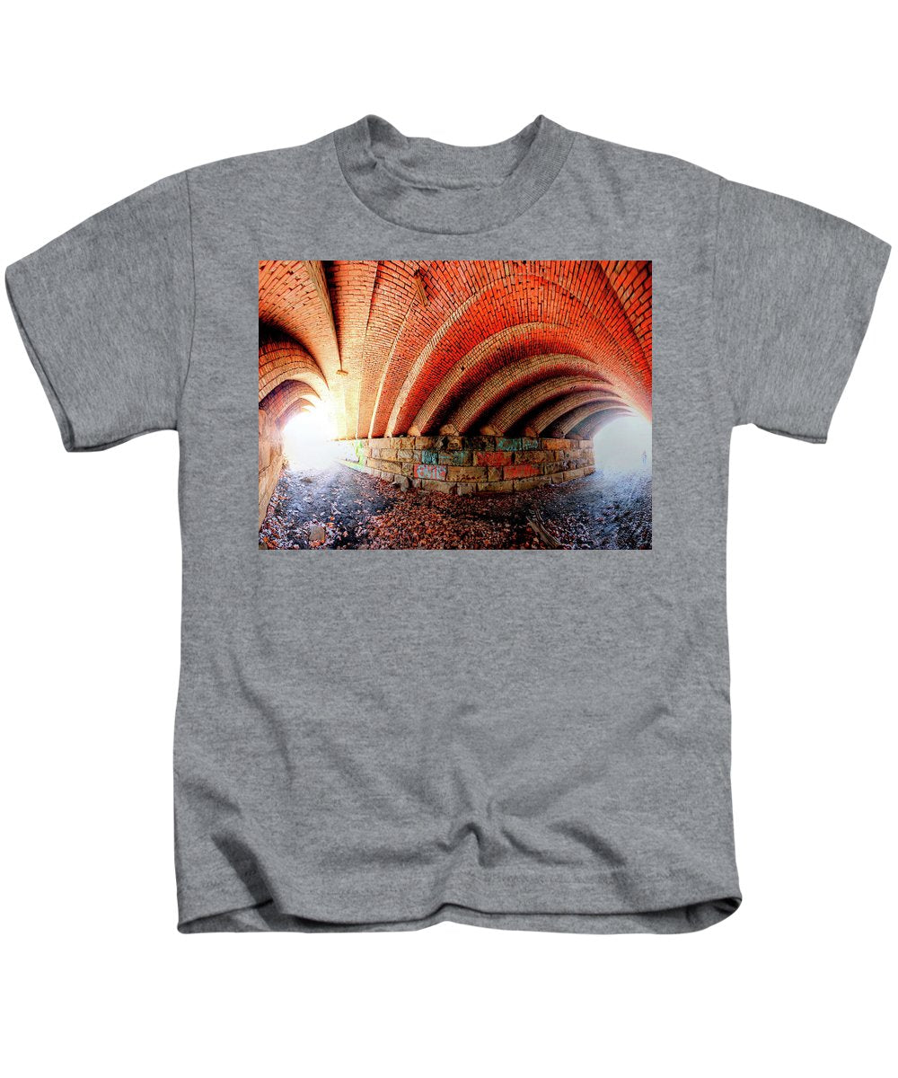 Panorama 2570 Abdondoned Bridge - Kids T-Shirt