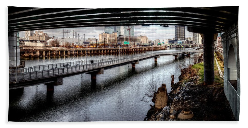 Panorama 2624 Schuylkill Banks - Beach Towel