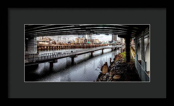 Panorama 2624 Schuylkill Banks - Framed Print