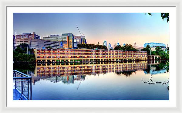 Panorama 2740 View from Grays Ferry Crescent - Framed Print