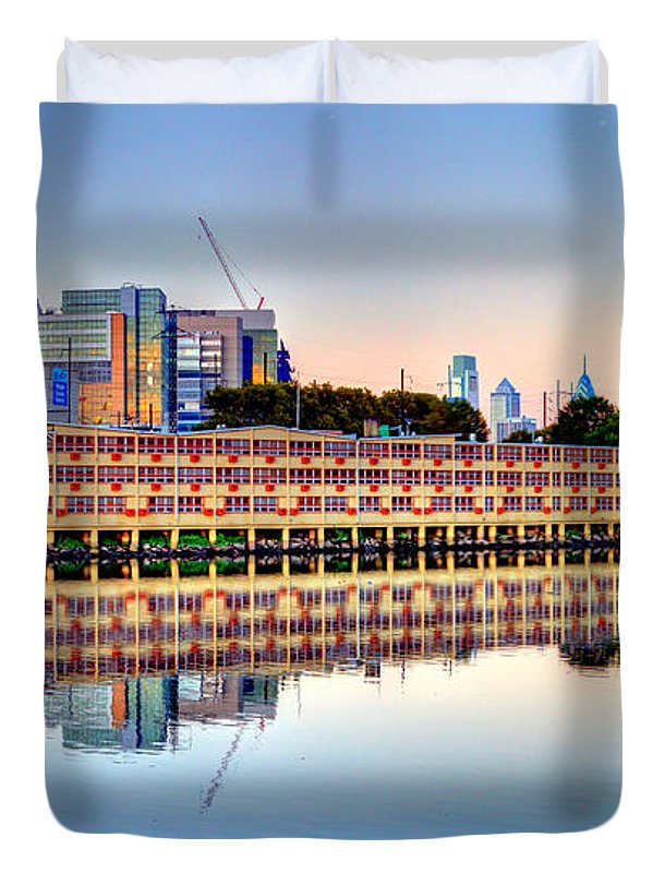 Panorama 2740 View from Grays Ferry Crescent - Duvet Cover