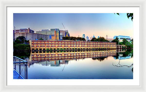 Panorama 2740 View from Grays Ferry Crescent - Framed Print