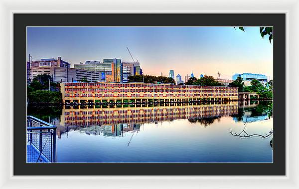 Panorama 2740 View from Grays Ferry Crescent - Framed Print