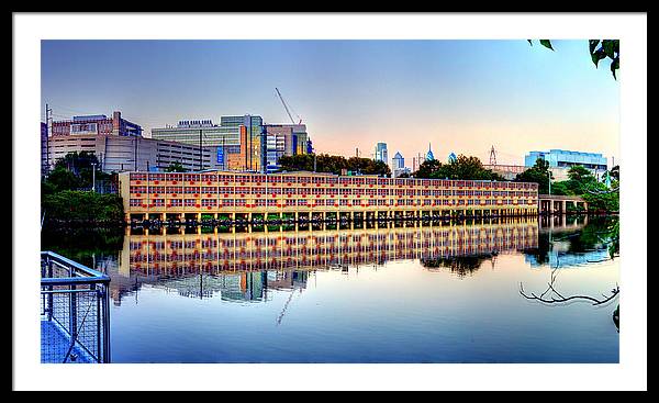 Panorama 2740 View from Grays Ferry Crescent - Framed Print
