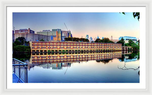 Panorama 2740 View from Grays Ferry Crescent - Framed Print