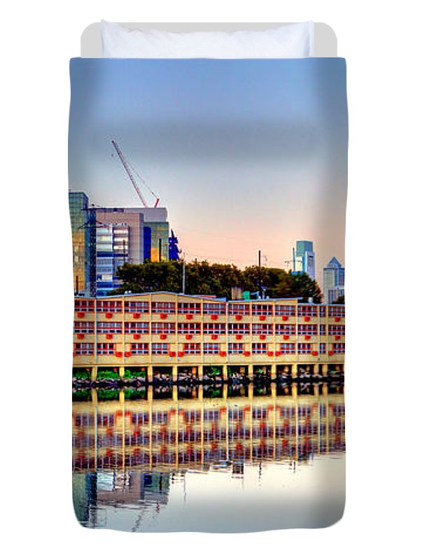 Panorama 2740 View from Grays Ferry Crescent - Duvet Cover