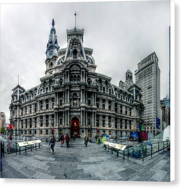 Panorama 2759 Dilworth Park - Canvas Print