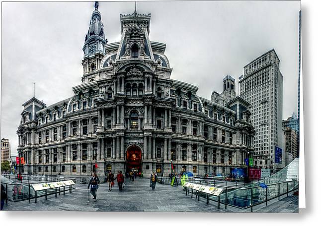 Panorama 2759 Dilworth Park - Greeting Card