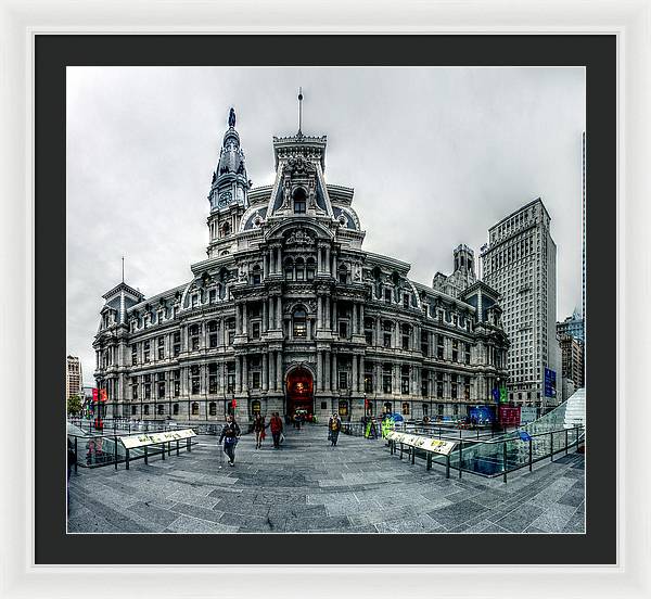 Panorama 2759 Dilworth Park - Framed Print