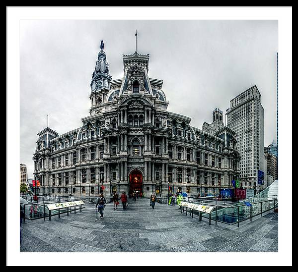 Panorama 2759 Dilworth Park - Framed Print