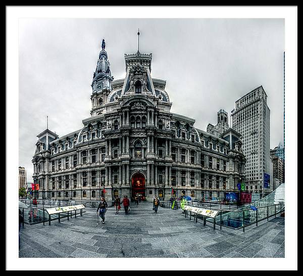 Panorama 2759 Dilworth Park - Framed Print