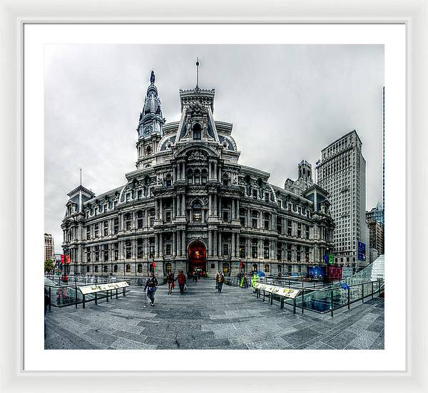 Panorama 2759 Dilworth Park - Framed Print