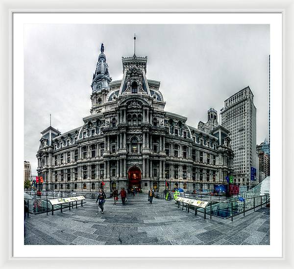 Panorama 2759 Dilworth Park - Framed Print