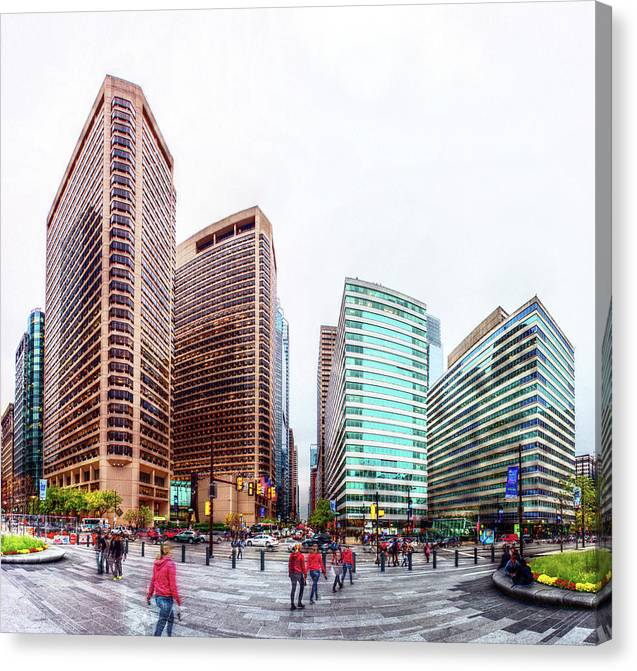 Panorama 2760 Dilworth Park - Canvas Print