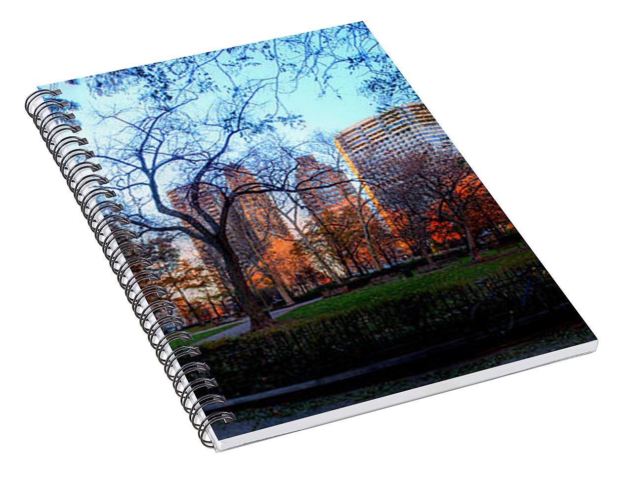 Panorama 2811 Rittenhouse Square - Spiral Notebook