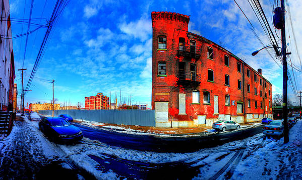 Panorama 2840 W Cumberland St - Art Print