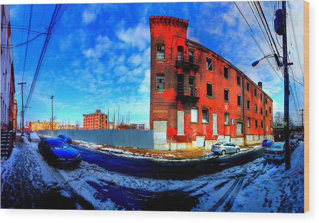 Panorama 2840 W Cumberland St - Wood Print