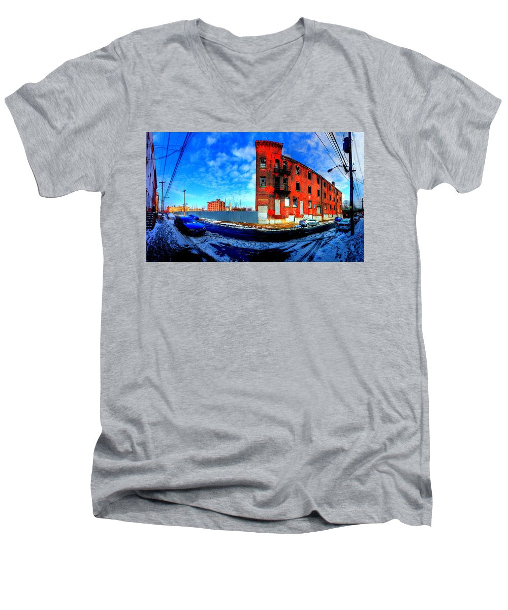Panorama 2840 W Cumberland St - Men's V-Neck T-Shirt