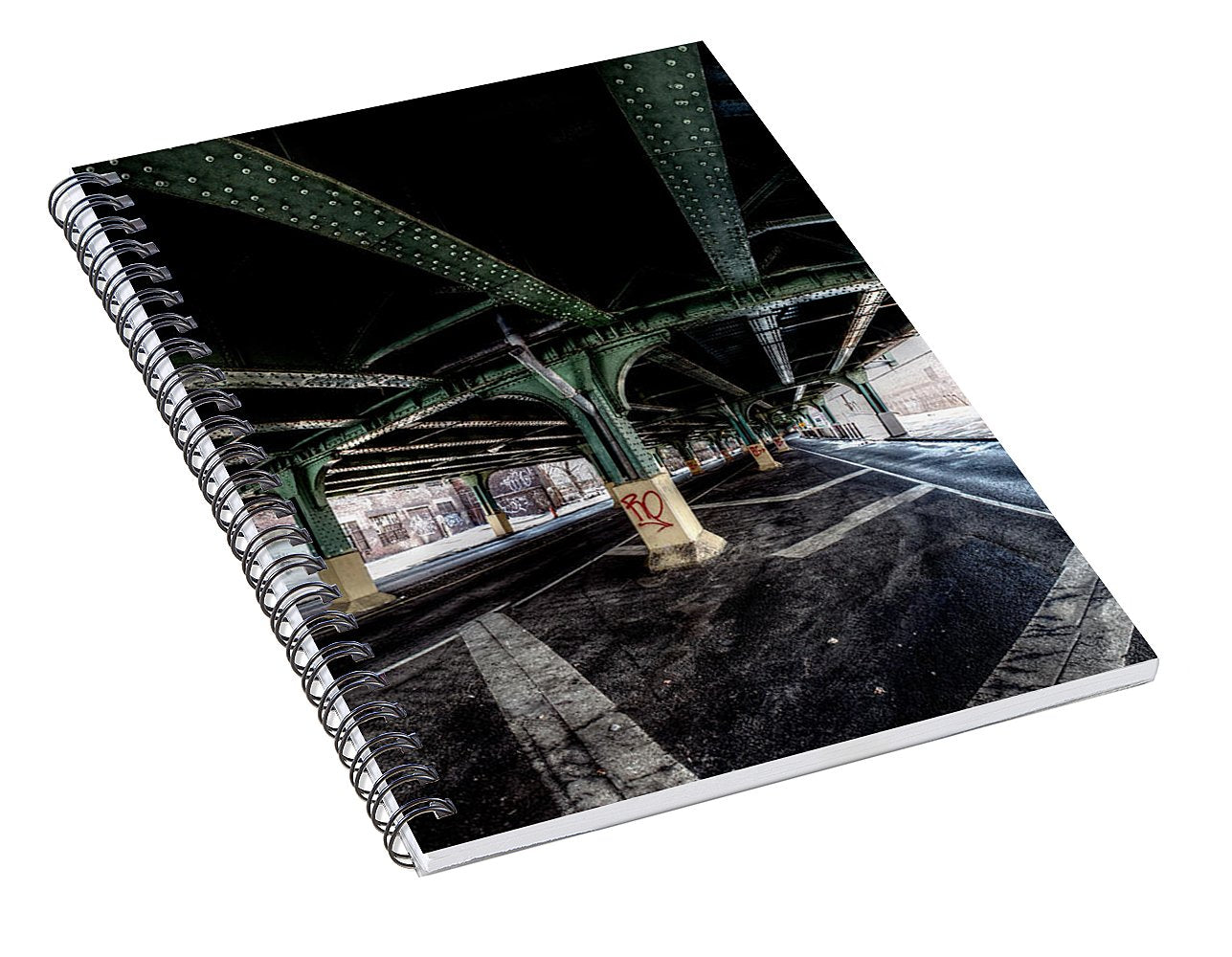 Panorama 2858 1498 N 9th St - Spiral Notebook