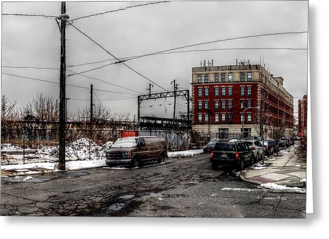 Panorama 2872 Percy and Mt Vernon Sts - Greeting Card