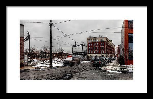 Panorama 2872 Percy and Mt Vernon Sts - Framed Print