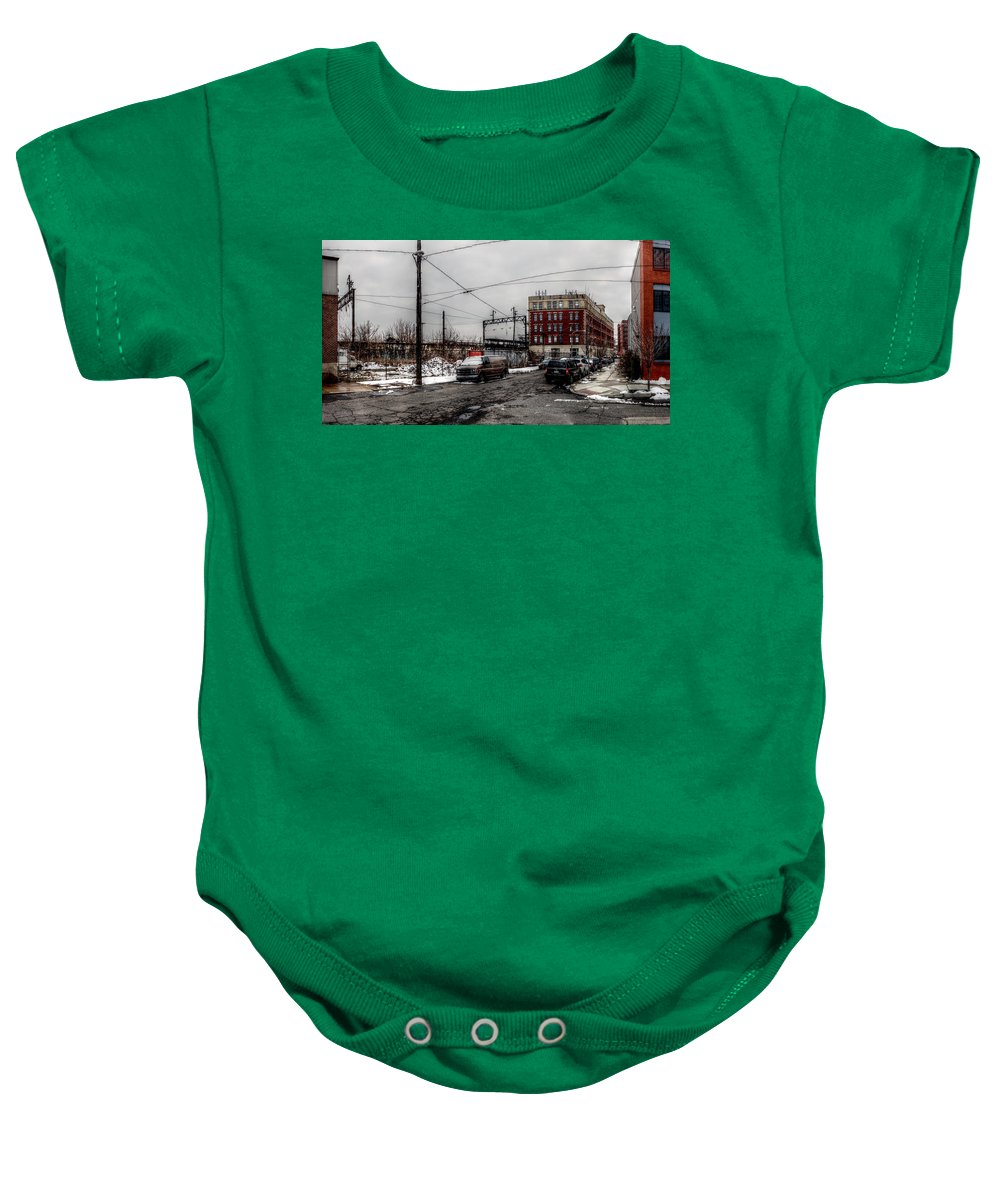 Panorama 2872 Percy and Mt Vernon Sts - Baby Onesie