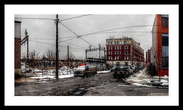 Panorama 2872 Percy and Mt Vernon Sts - Framed Print