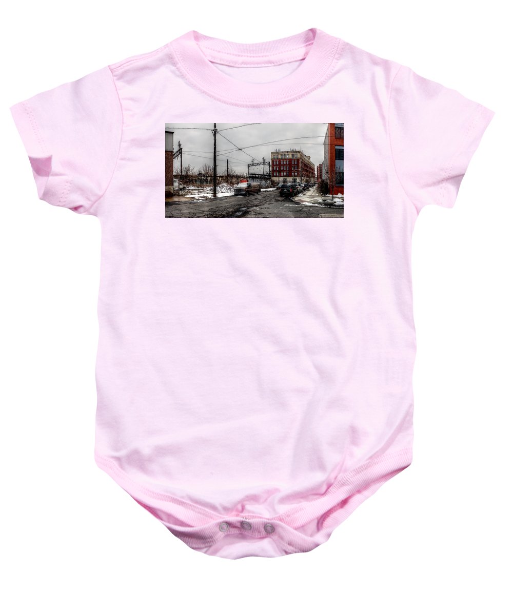 Panorama 2872 Percy and Mt Vernon Sts - Baby Onesie