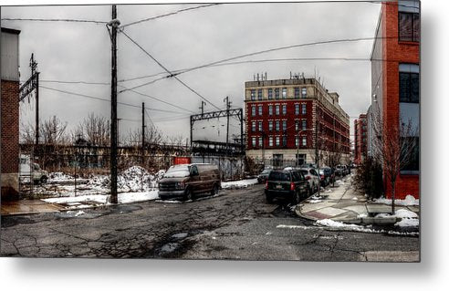 Panorama 2872 Percy and Mt Vernon Sts - Metal Print