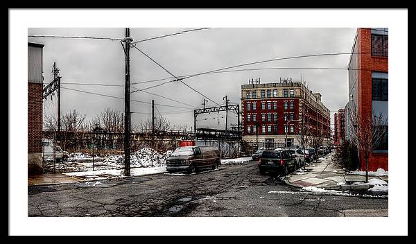 Panorama 2872 Percy and Mt Vernon Sts - Framed Print