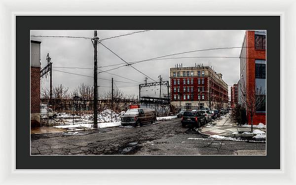 Panorama 2872 Percy and Mt Vernon Sts - Framed Print