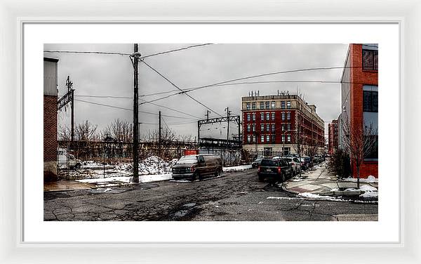 Panorama 2872 Percy and Mt Vernon Sts - Framed Print