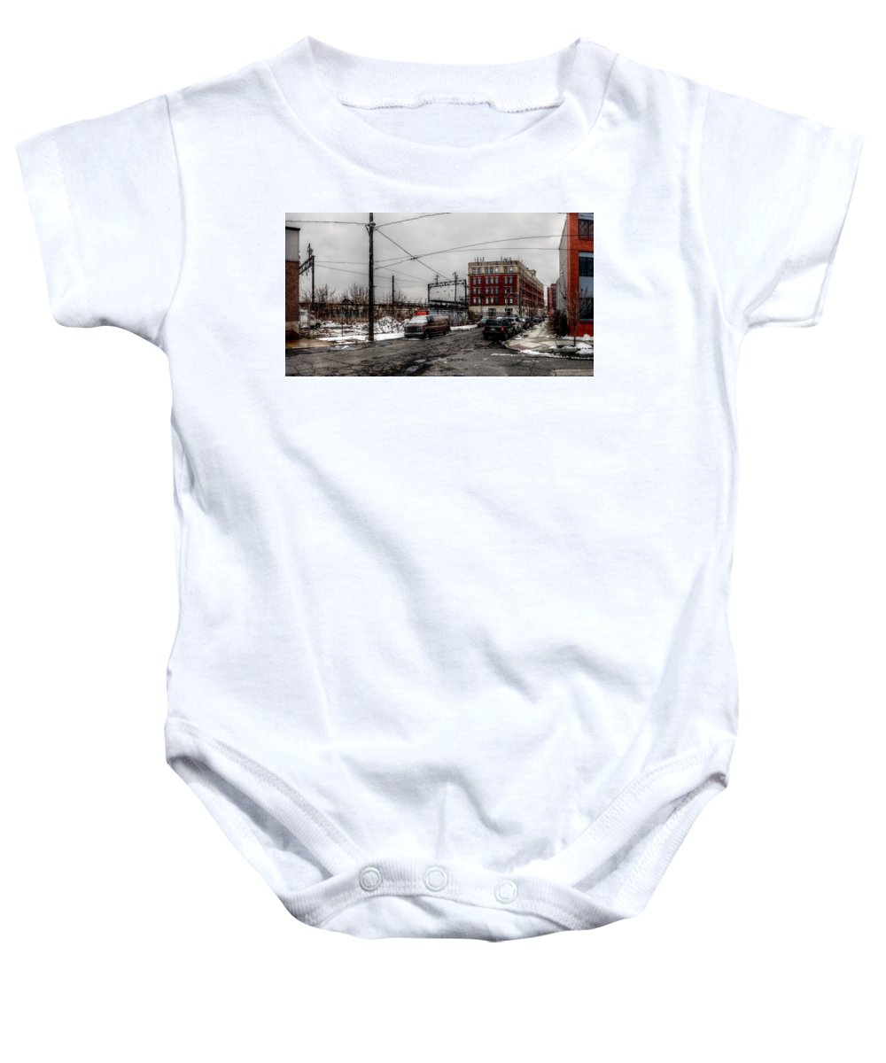 Panorama 2872 Percy and Mt Vernon Sts - Baby Onesie