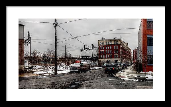 Panorama 2872 Percy and Mt Vernon Sts - Framed Print