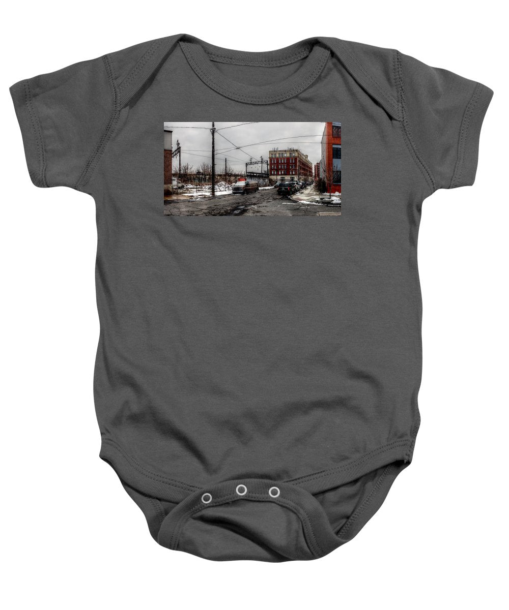 Panorama 2872 Percy and Mt Vernon Sts - Baby Onesie