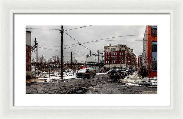 Panorama 2872 Percy and Mt Vernon Sts - Framed Print