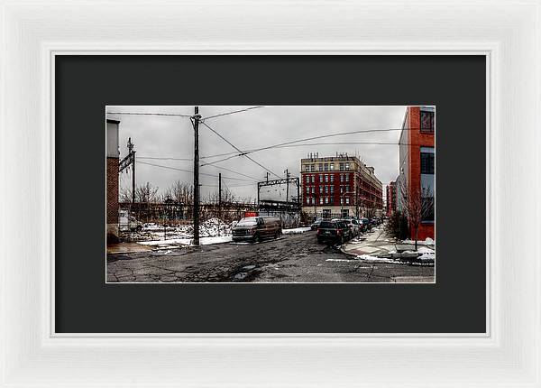 Panorama 2872 Percy and Mt Vernon Sts - Framed Print