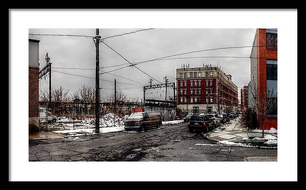 Panorama 2872 Percy and Mt Vernon Sts - Framed Print
