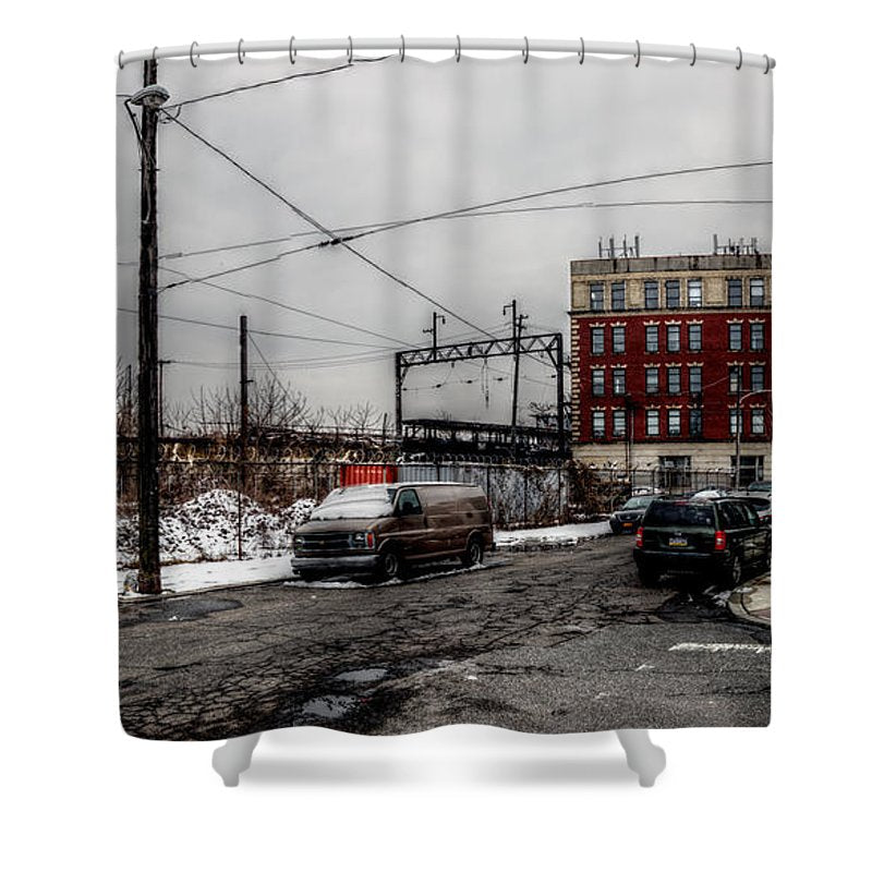 Panorama 2872 Percy and Mt Vernon Sts - Shower Curtain