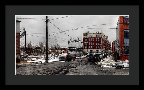 Panorama 2872 Percy and Mt Vernon Sts - Framed Print