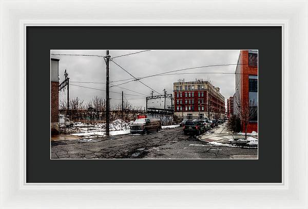 Panorama 2872 Percy and Mt Vernon Sts - Framed Print