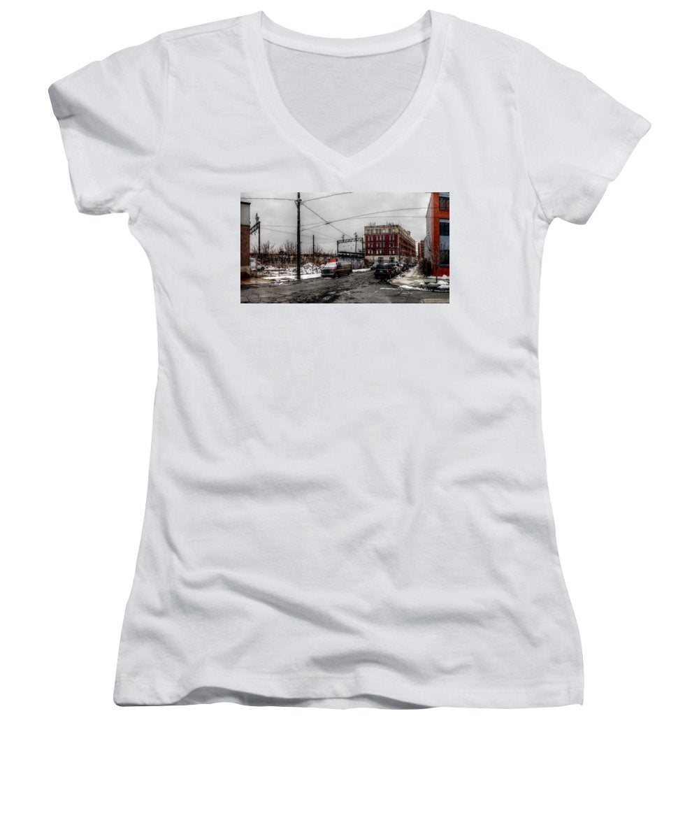 Panorama 2872 Percy and Mt Vernon Sts - Women's V-Neck